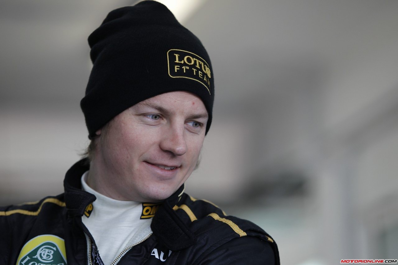 Raikkonen Test Valencia